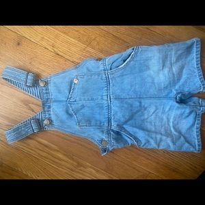 Boys Zara overall shorts